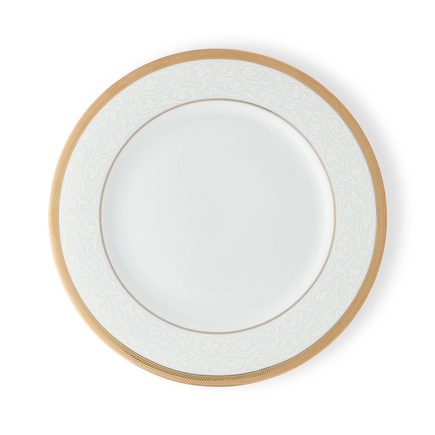Piatto Dessert Mod. Versailles Filo Oro dm21 cm (40 per cassa)