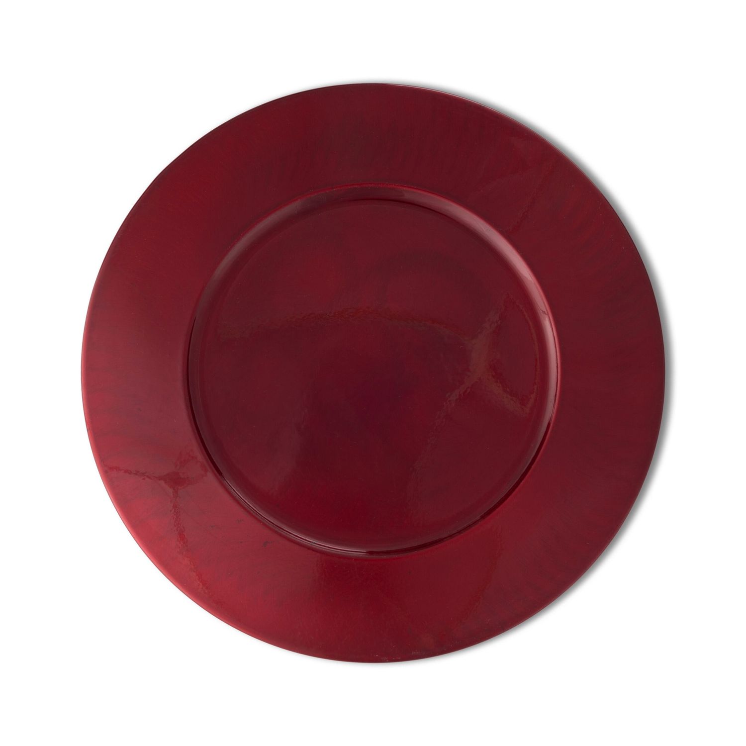 Sottopiatto in Metallo Rosso dm31 cm