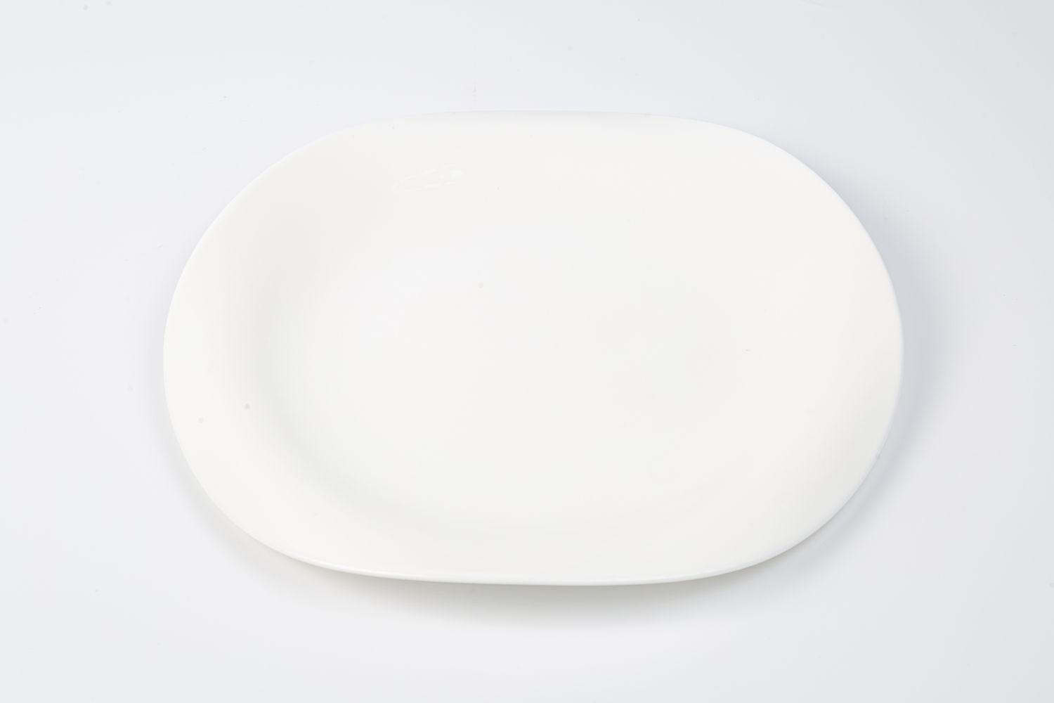 Piatto Piano Mod. Tendency Bianco Perla dm27 cm
