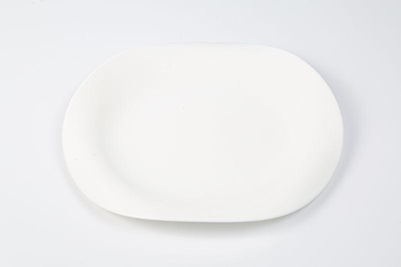 Piatto Piano Mod. Tendency Bianco Perla dm27 cm