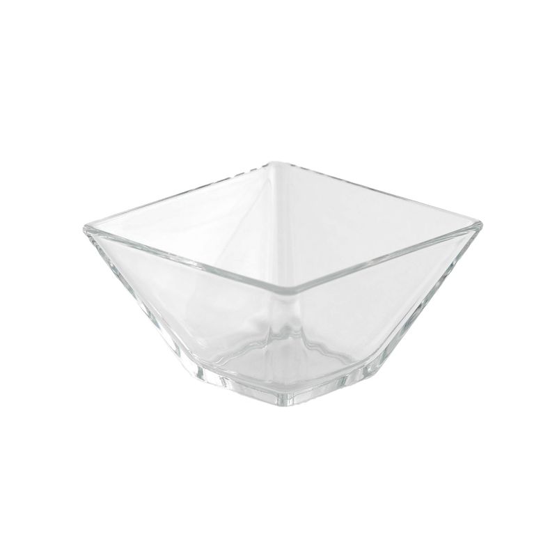 Coppetta Vetro Quadrata 8x8xh4.5 cm