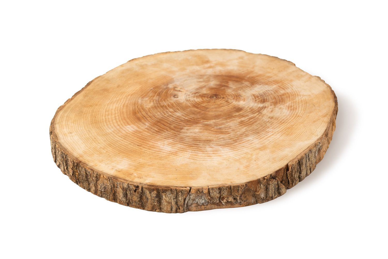 Tagliere  Legno Rotondo Mod. Corteccia dm32.5 cm