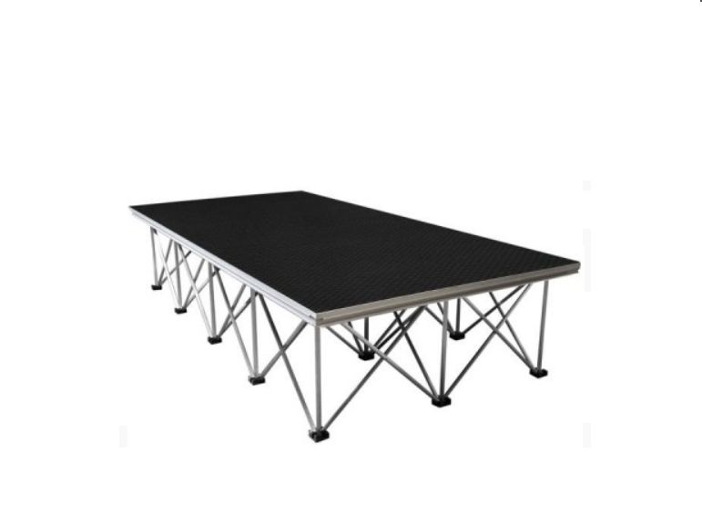 Pedana Modulare 200x100 cm con Altezza Regolabile 20-60  cm