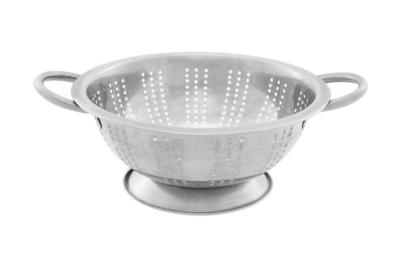 Scolapasta Inox con base dm20 cm