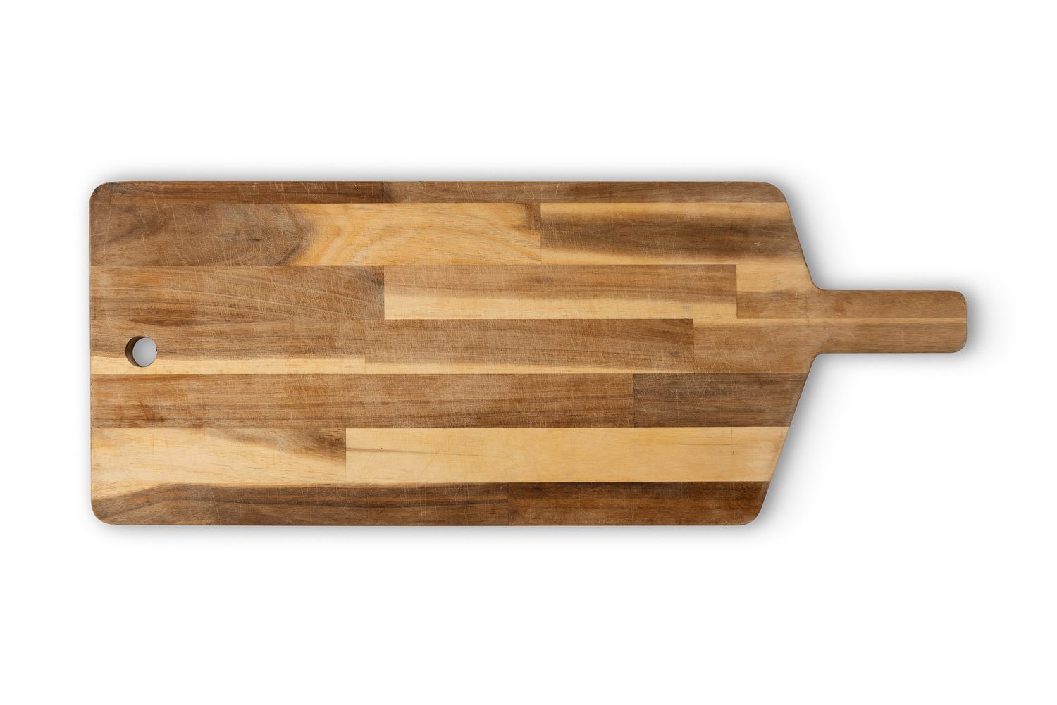Tagliere Legno Rettangolare 60x28 cm con manico