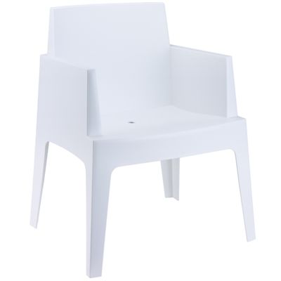 Poltrona Mod. Box Bianco Poltrona Mod. Box Bianco