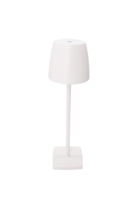 Lampada Mod. Poldina Bianca (escluso caricabatteria)