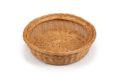 Round Wicker Basket Table dm18xh5 cm