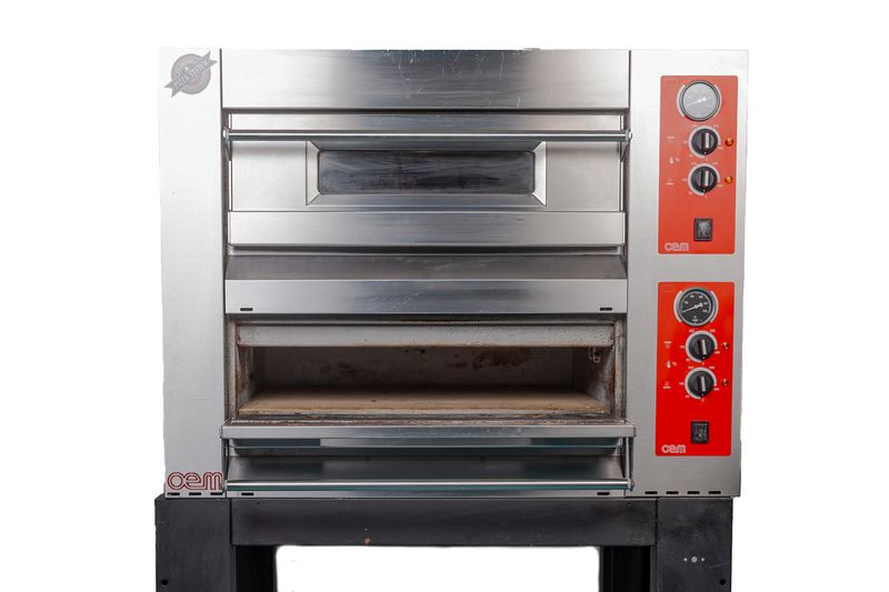 Forno per Pizza Elettrico a Doppia Camera