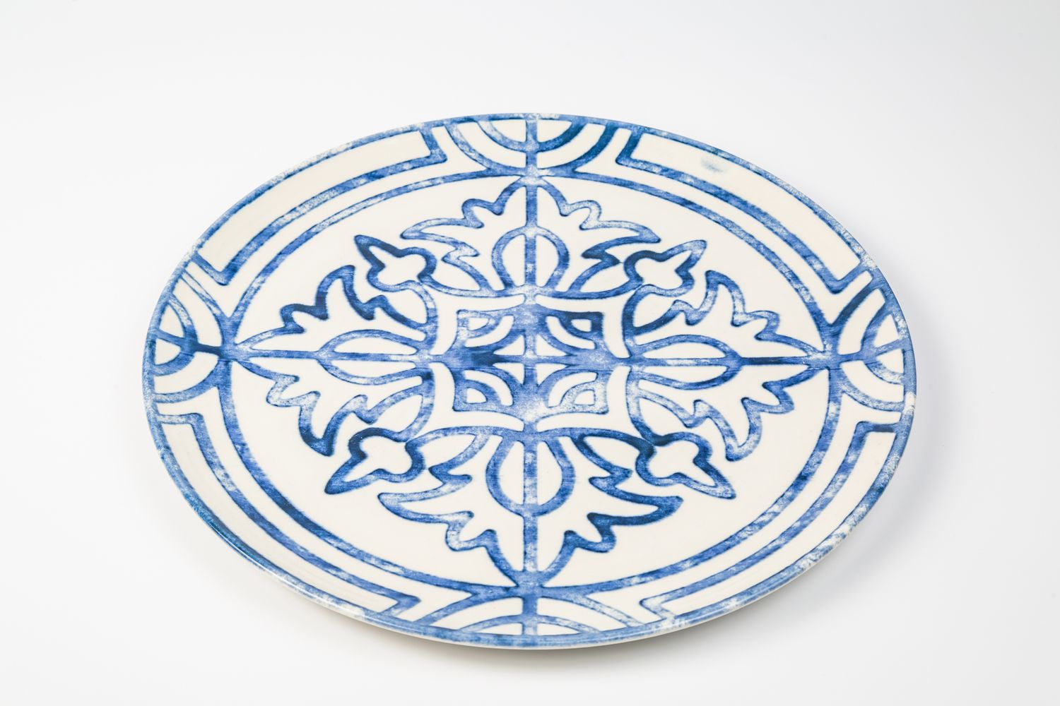 Vassoio Portata Mod. Sevilla Blu Mare dm45 cm