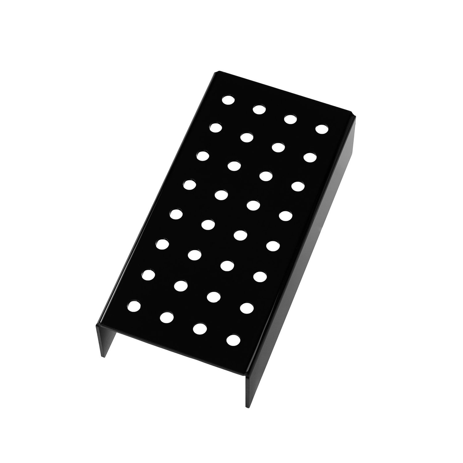 Alzata Espositrice Porta Coni Plexiglass Nero 32 Fori da ø1,5 cm