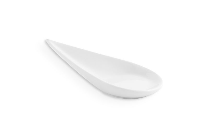 Cucchiaio Finger Mod. Tilde Bianca 10x5.5 cm