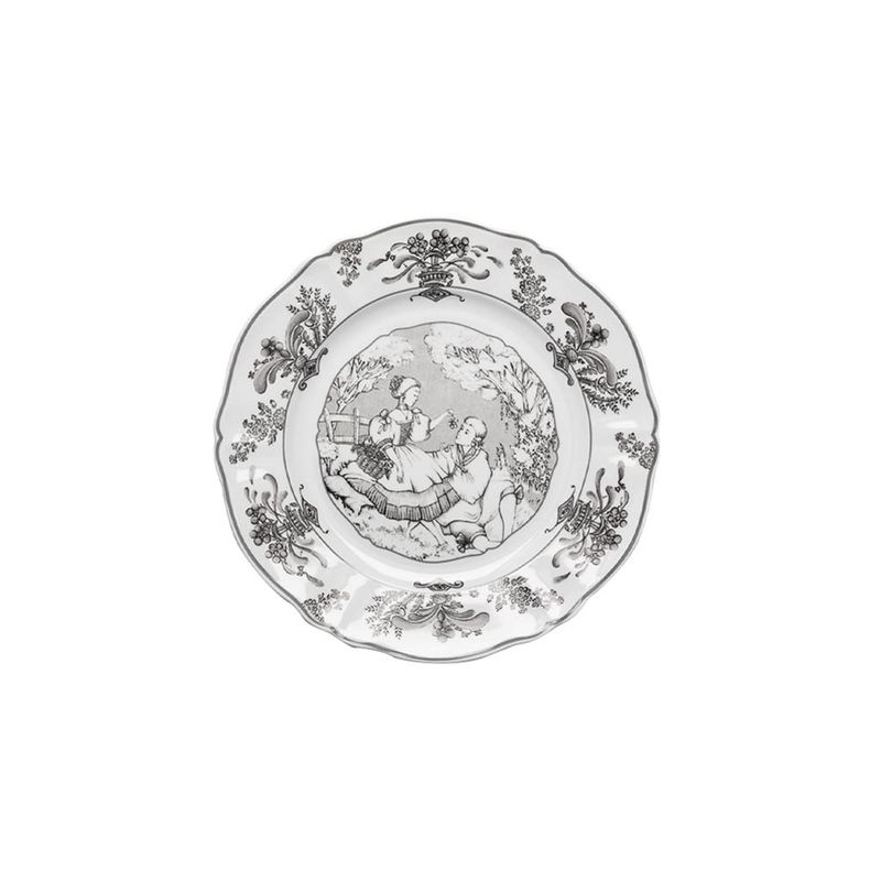 Piatto Pane Mod. Mon Amour Grigio dm16.5 cm (60 per cassa)