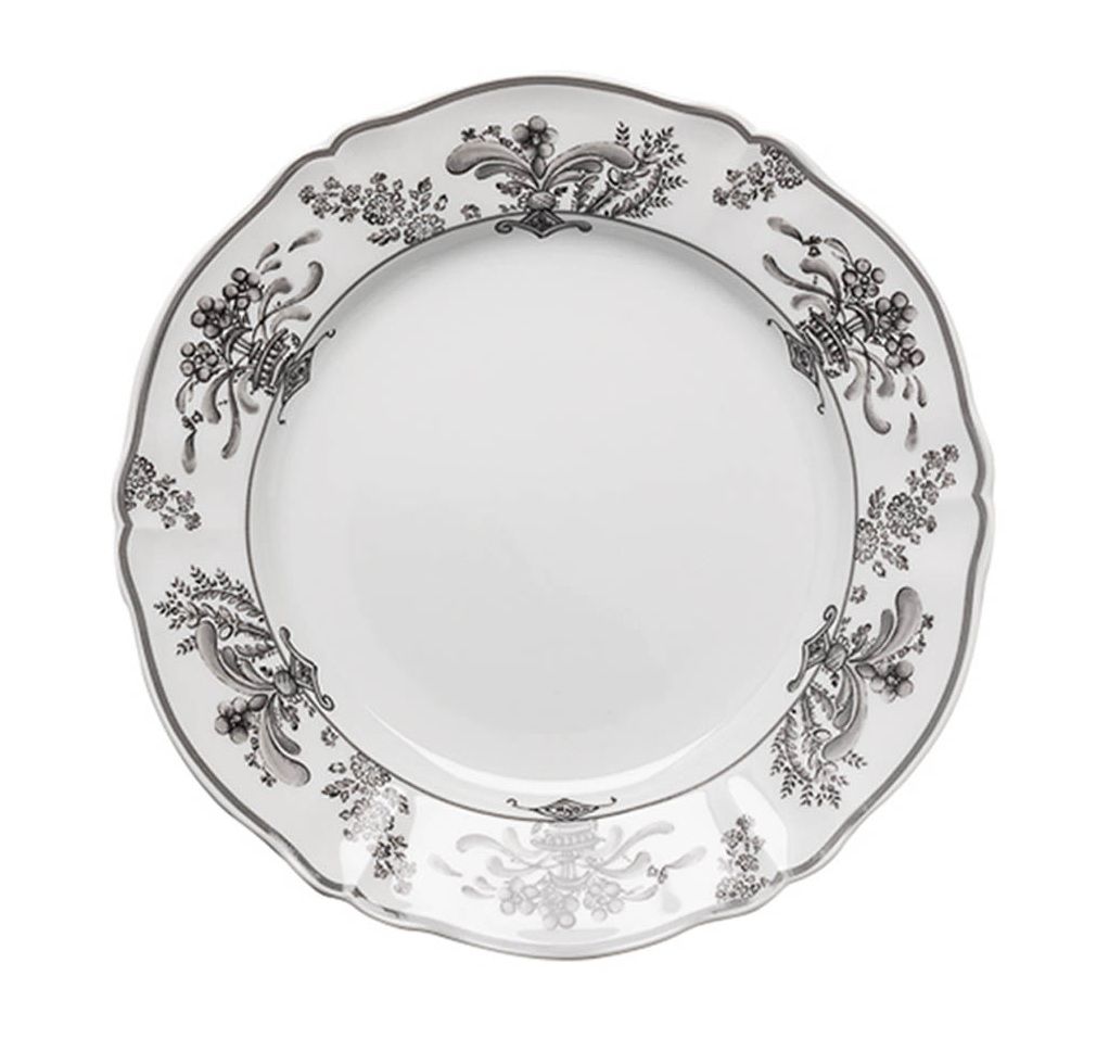 Piatto Piano Mod. Mon Amour Grigio dm26,5 cm (26 per cassa)