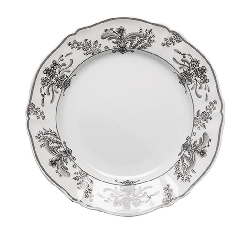 Piatto Piano Mod. Mon Amour Grigio dm26,5 cm (26 per cassa)