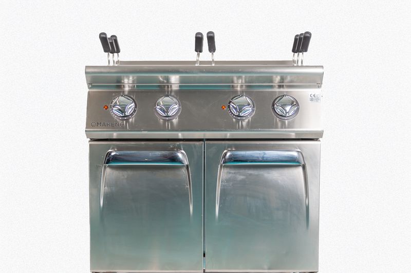 Cuocipasta Elettrico 2 VASCHE 42+42 Lt 17KW 380-415V