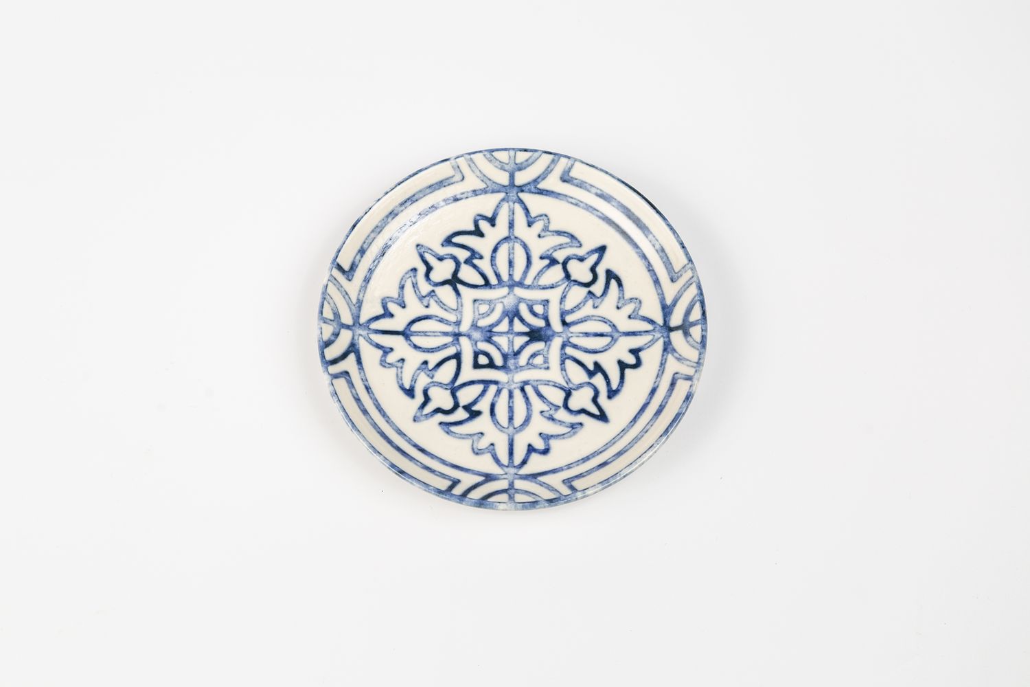 Piatto Pane Mod. Sevilla blu Mare dm14.5 cm