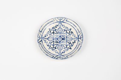 Piatto Pane Mod. Sevilla blu Mare dm14.5 cm Piatto Pane Mod. Sevilla blu Mare dm14.5 cm