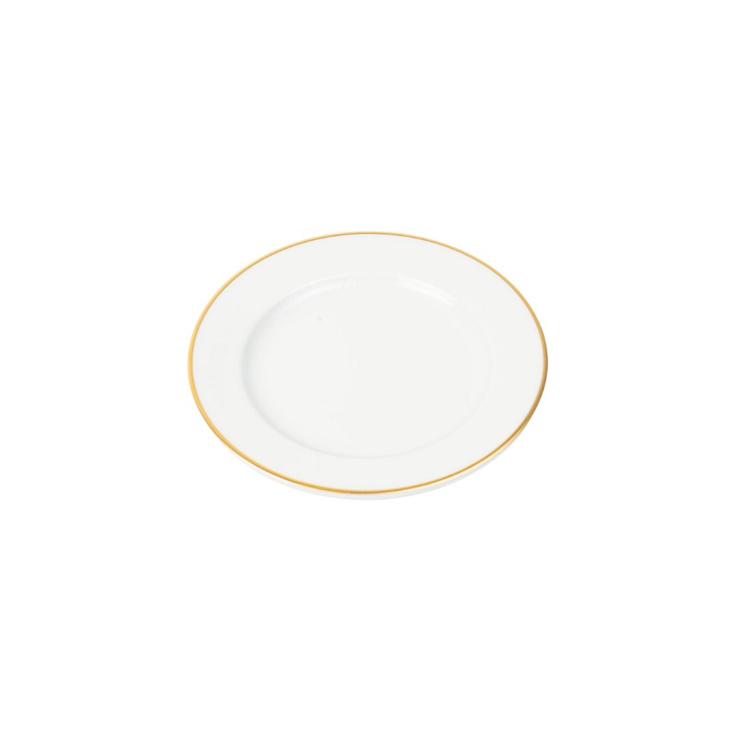 Piatto Pane Mod. Angel Filo Oro dm16.5 cm