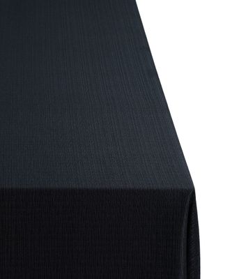 Linen tablecloth (mixed) Black