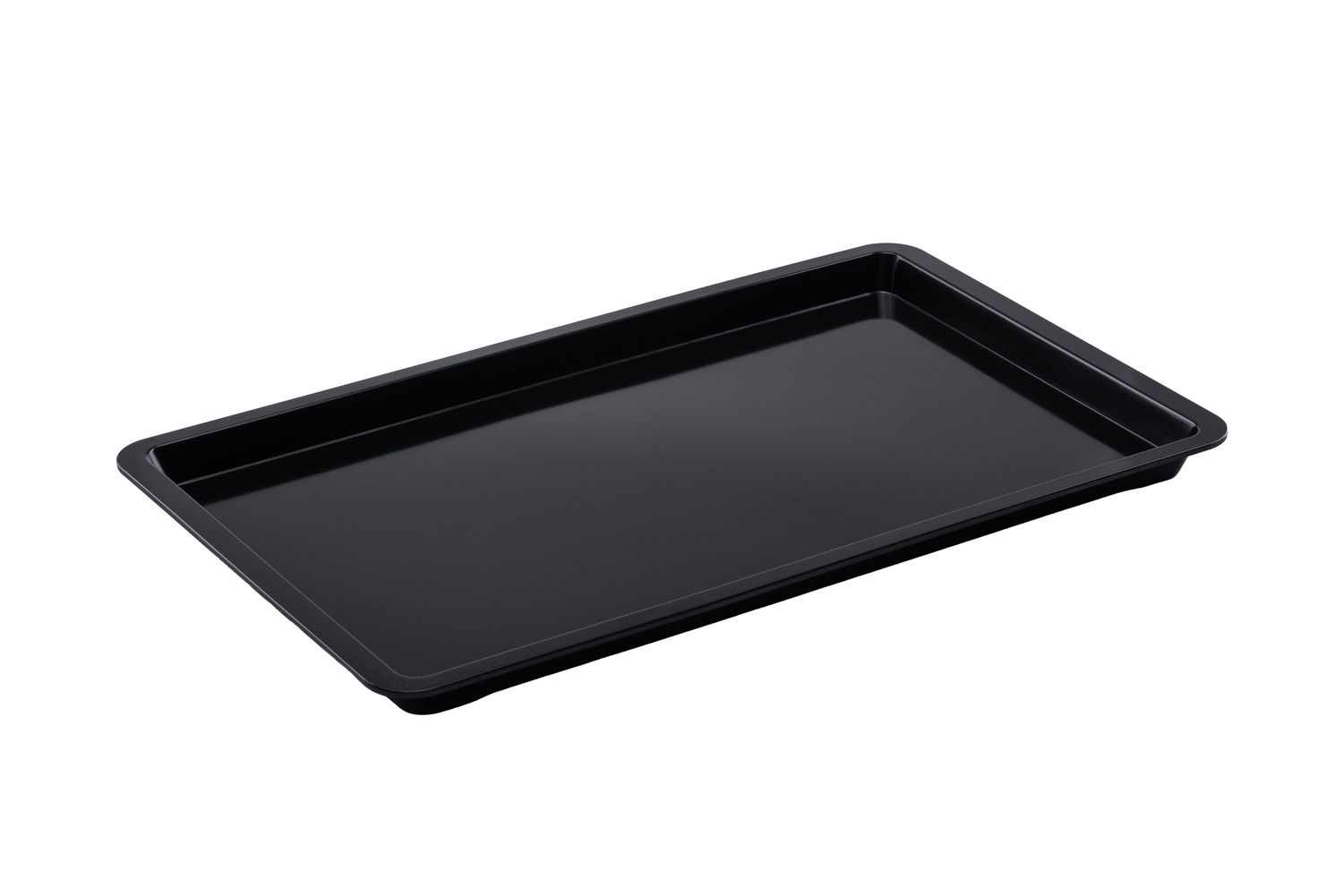 Vassoio Rettangolare Melamina Nero 53x32.5xh3 cm Vassoio Rettangolare Melamina Nero 53x32.5xh3 cm