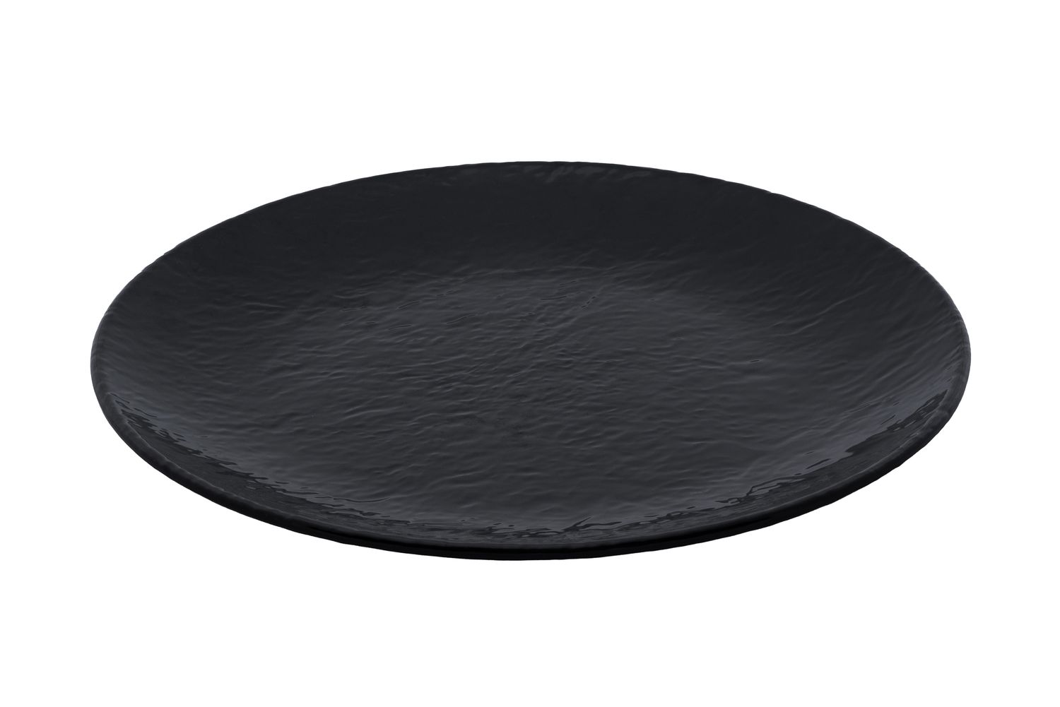 Vassoio Rotondo Melamina Mod. Rock Nero Vassoio Rotondo Melamina Mod. Rock Nero