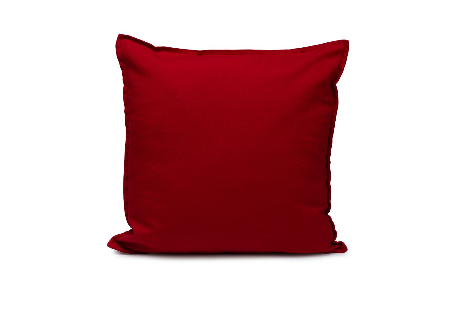 Cuscino Quadrato Rosso Scarlatto 50x50 cm Cuscino Quadrato Rosso Scarlatto 50x50 cm