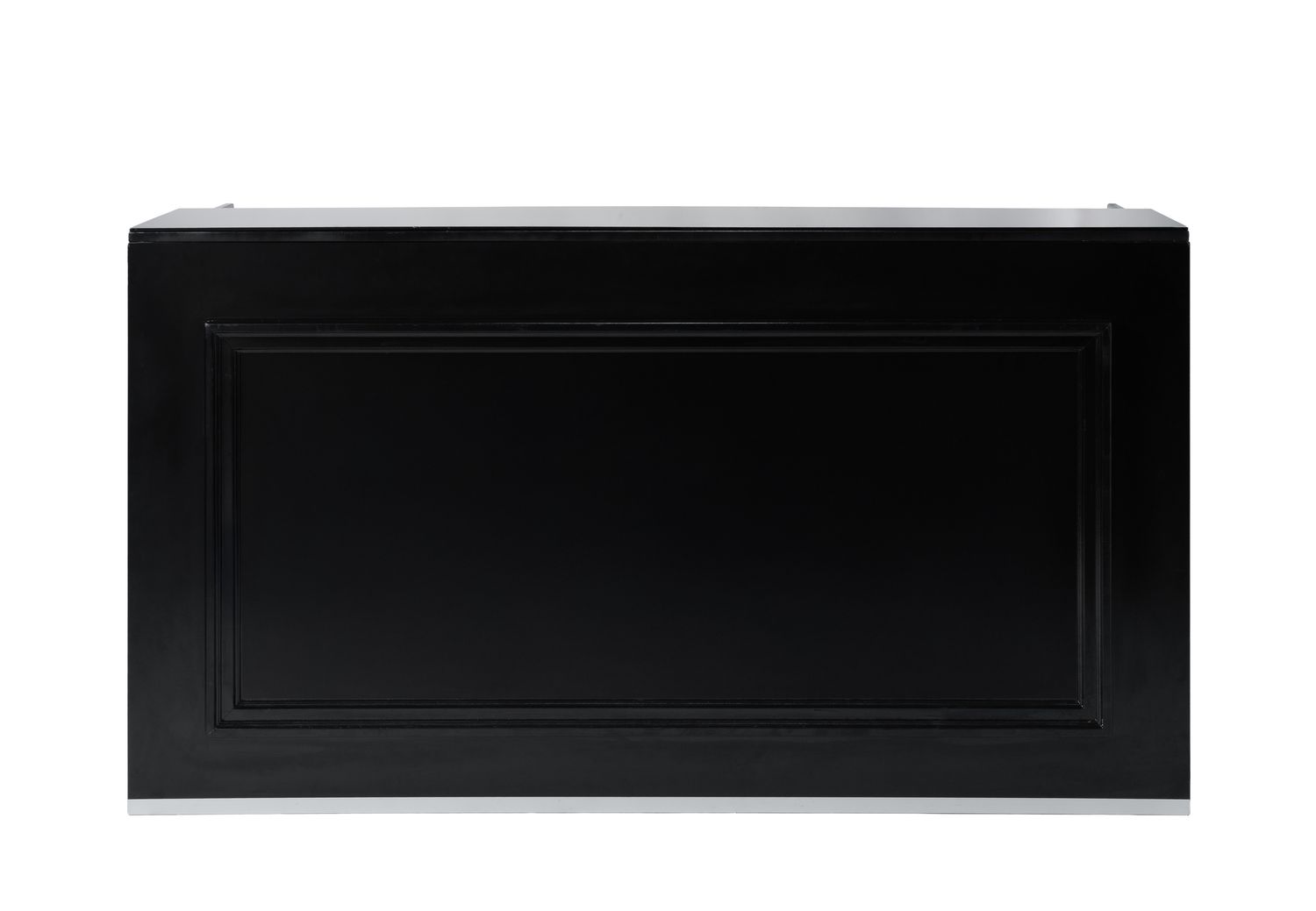 Bancone Bar Mod. Royal Nero 200x70xh110 cm Bancone Bar Mod. Royal Nero 200x70xh110 cm