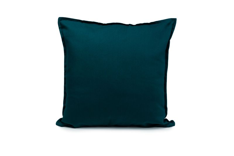 Cuscino Quadrato Verde Petrolio 50x50 cm