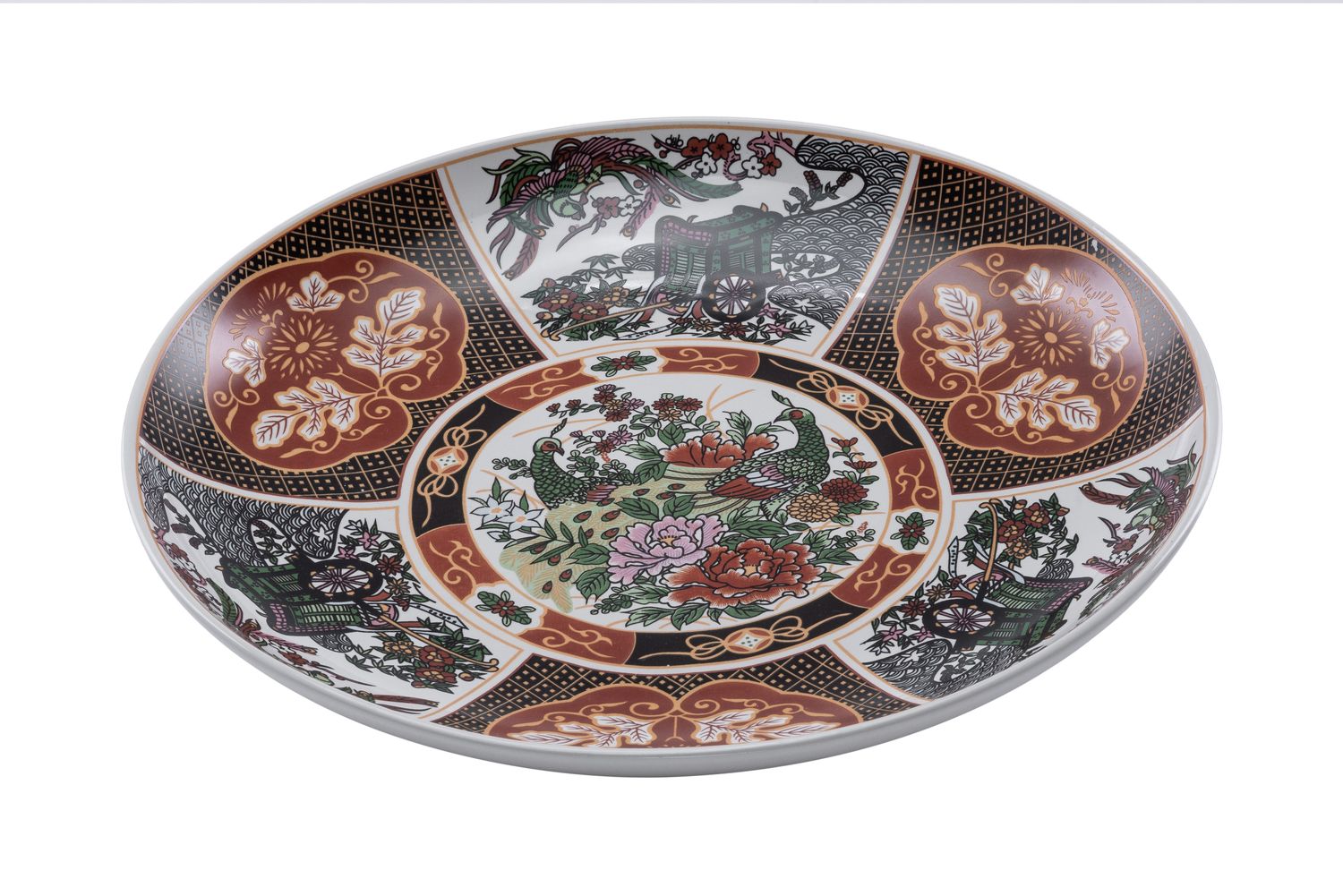 Vassoio Rotondo Porcellana Mod. Arabo Vassoio Rotondo Porcellana Mod. Arabo