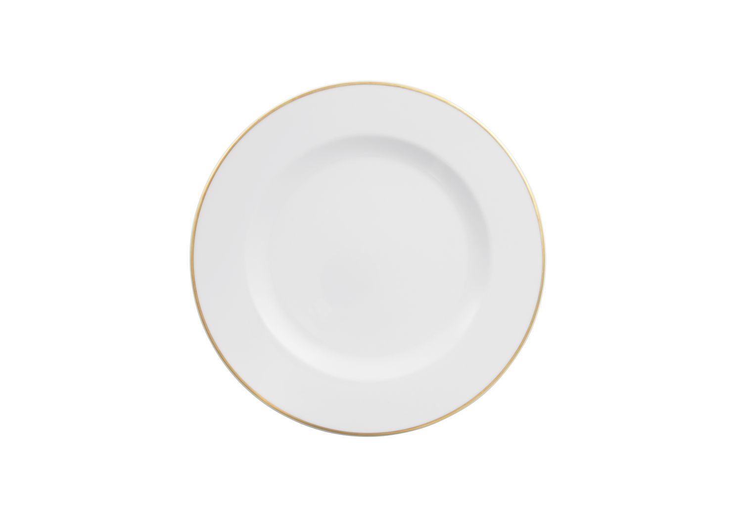 Piatto Piano Mod. Angel Filo Oro dm26.5 cm (24 per cassa)