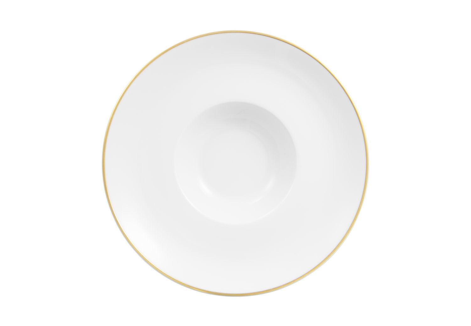 Piatto Cappello del Prete Mod. Angel Filo Oro dm28 cm