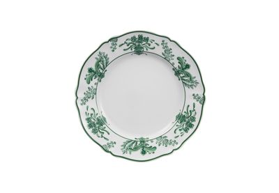 Piatto piano Modello Mon amour verde cm.26,5 (26 x cassa) Piatto piano Modello Mon amour verde cm.26,5 (26 x cassa)
