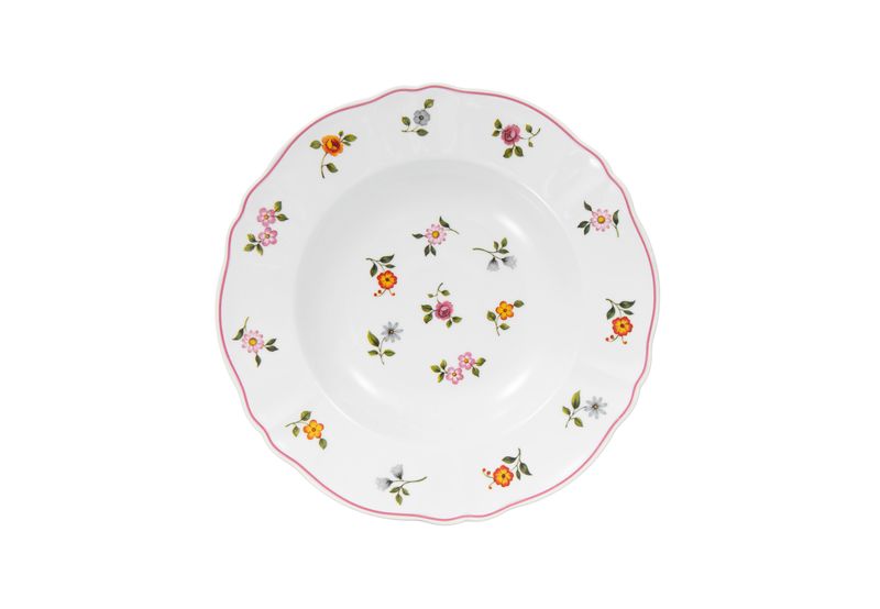 Piatto Fondo Mod. Sun Flower dm23.5 cm