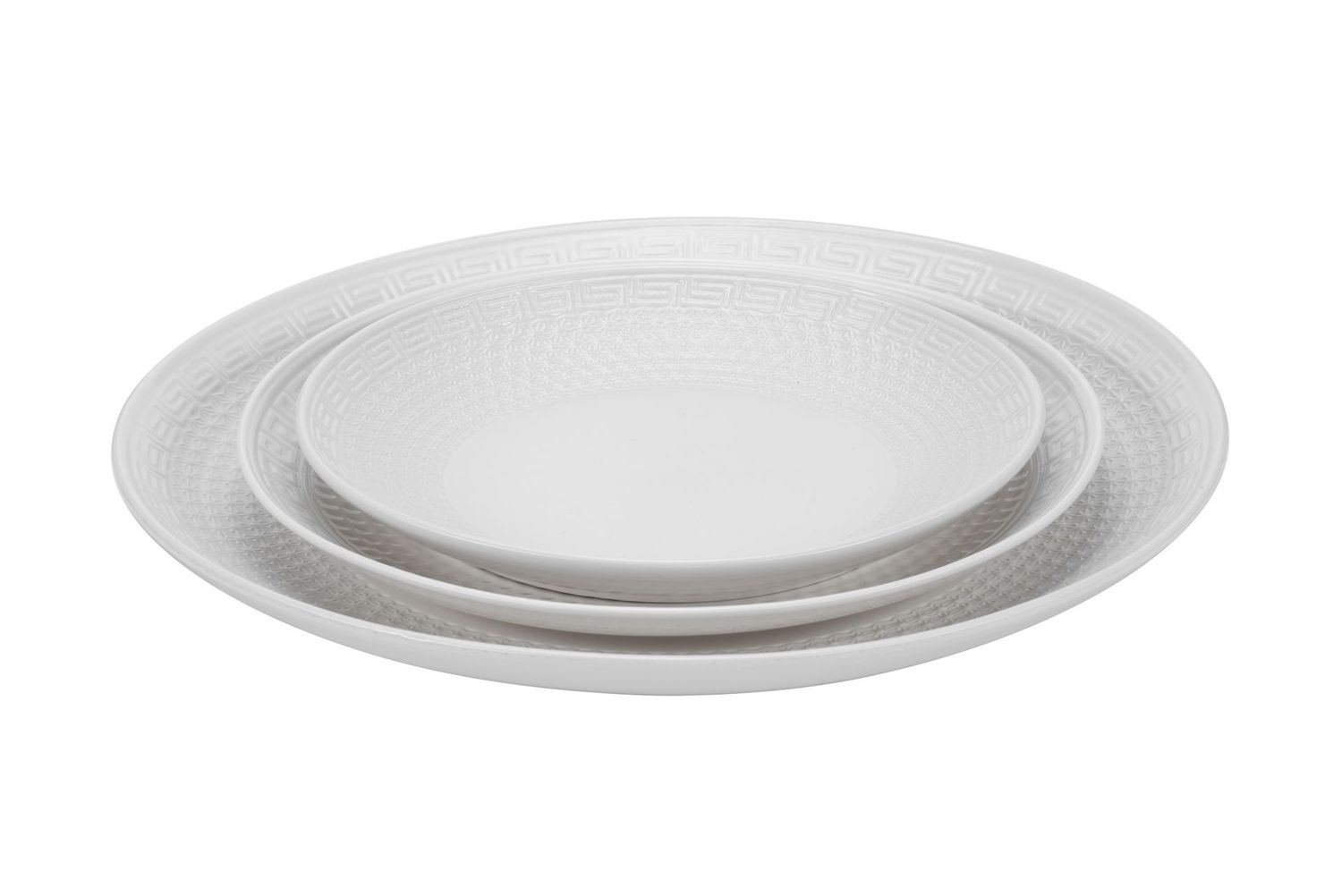 Vassoio Rotondo Porcellana Mod. Mosaico Vassoio Rotondo Porcellana Mod. Mosaico
