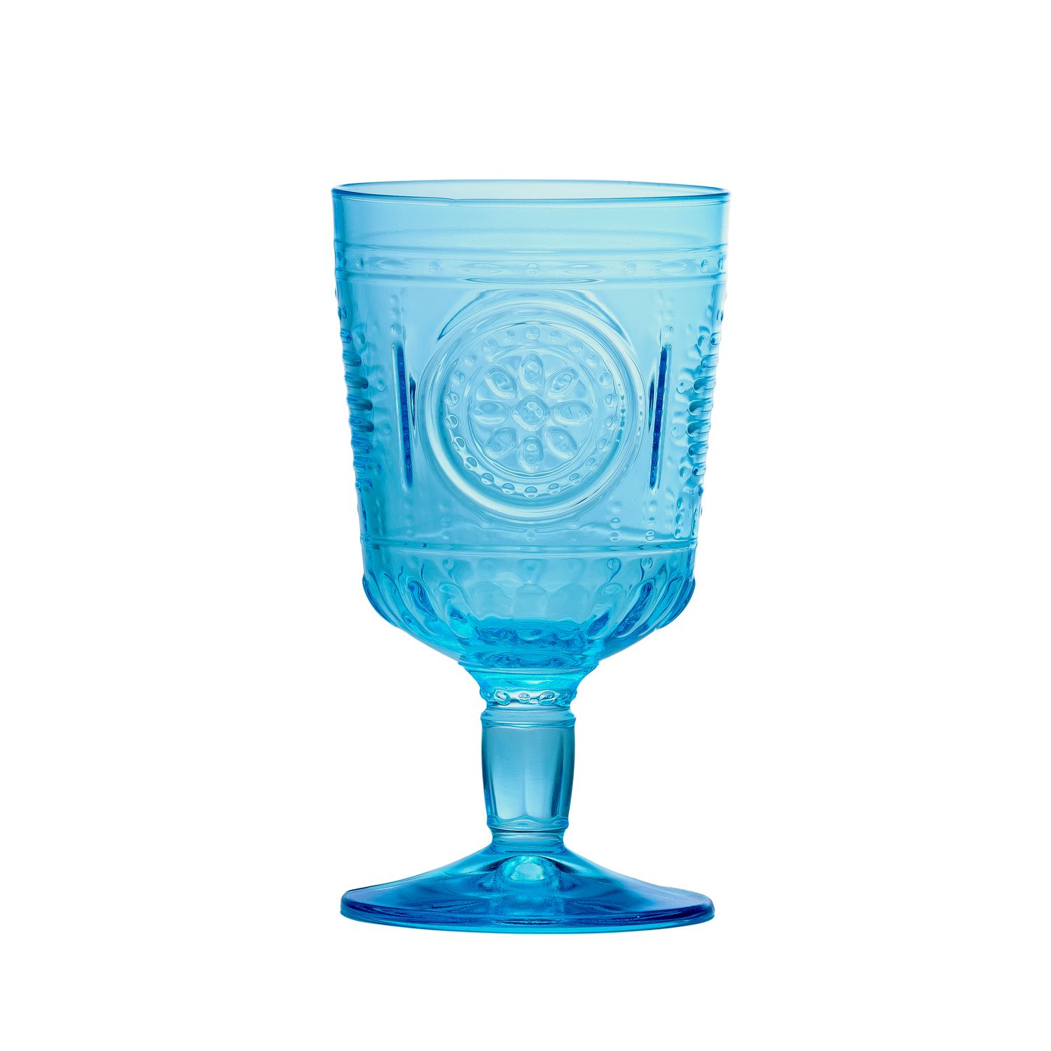 Calice Vetro Mod. Romantic Candy Light Blue 32 cl