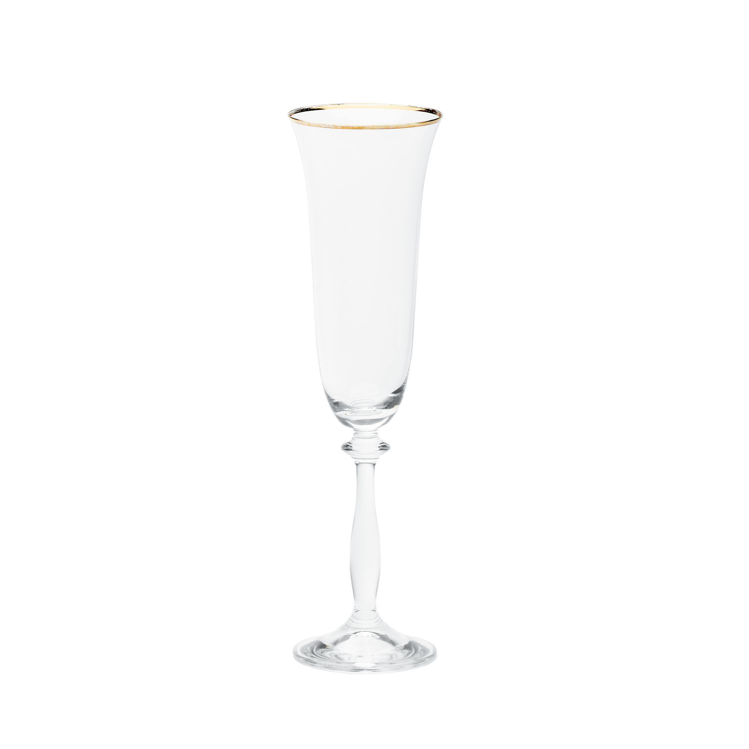 Calice Flute Mod. Angel filo oro 19 cl (25 per cassa) Calice Flute Mod. Angel filo oro 19 cl (25 per cassa)