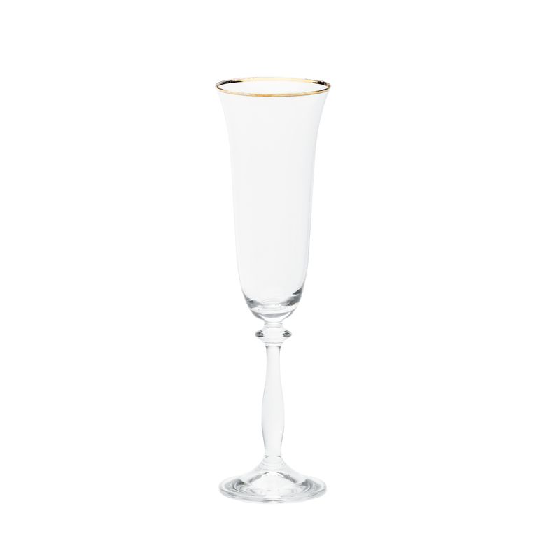 Calice Flute Mod. Angel filo oro 19 cl (25 per cassa)