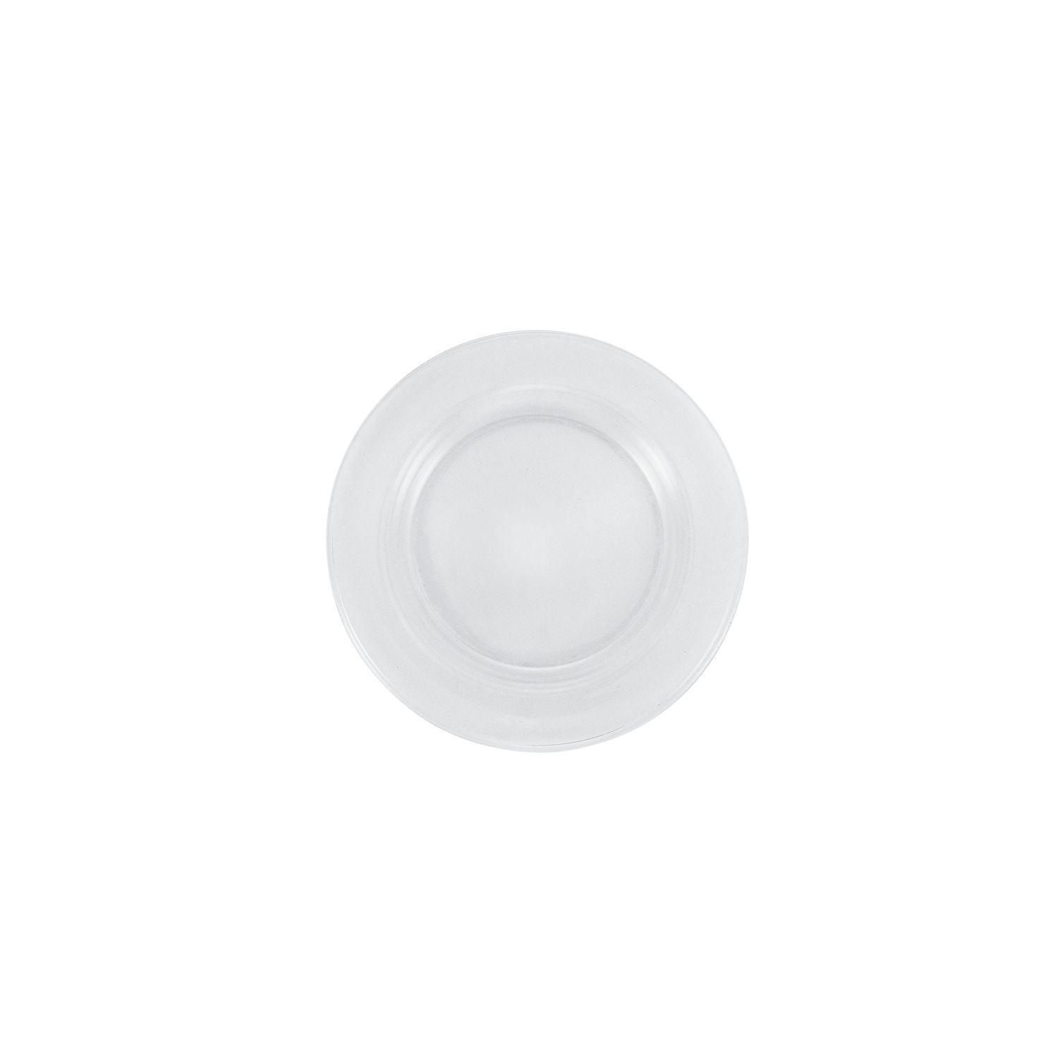 Piatto Pane Mod. Vetro Liscio Trasparente dm15 cm (70 per cassa) Piatto Pane Mod. Vetro Liscio Trasparente dm15 cm (70 per cassa)