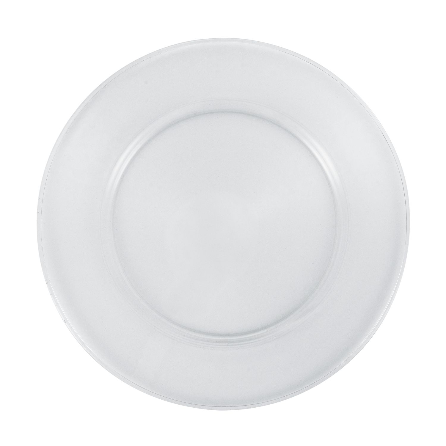 Sottopiatto Mod. Vetro Liscio Trasparente dm32 cm Sottopiatto Mod. Vetro Liscio Trasparente dm32 cm