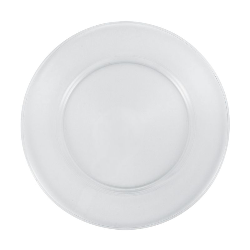 Sottopiatto Mod. Vetro Liscio Trasparente dm32 cm