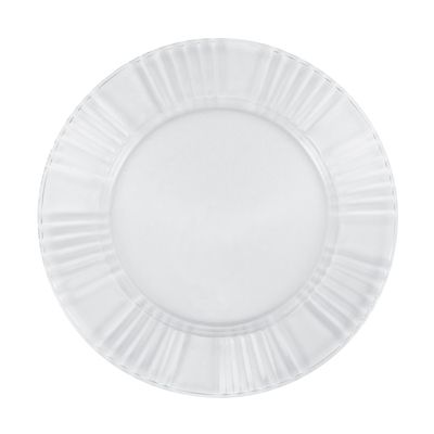 Sottopiatto Mod. Vetro Doppio Rigato dm32 cm (26 per cassa)