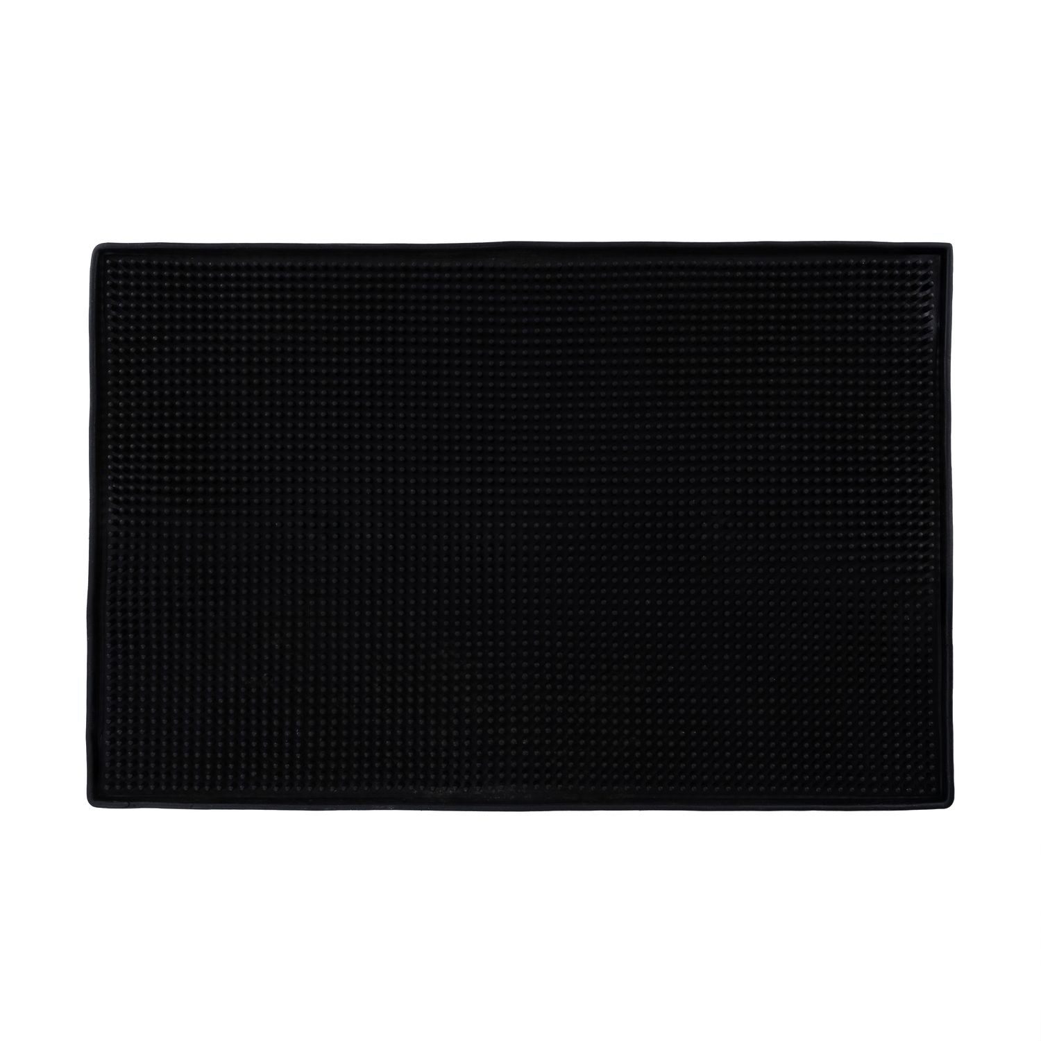 Tappetino in gomma Pvc nero 45x30 cm Tappetino in gomma Pvc nero 45x30 cm