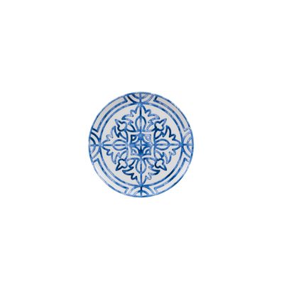 Piatto Pane Mod. Sevilla blu Mare dm14.5 cm