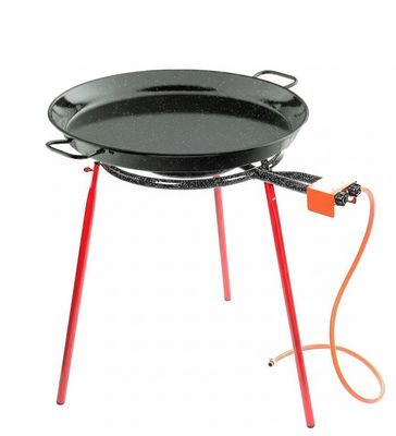 Paellera with 60 cm diameter pan (excluding gas cylinder)