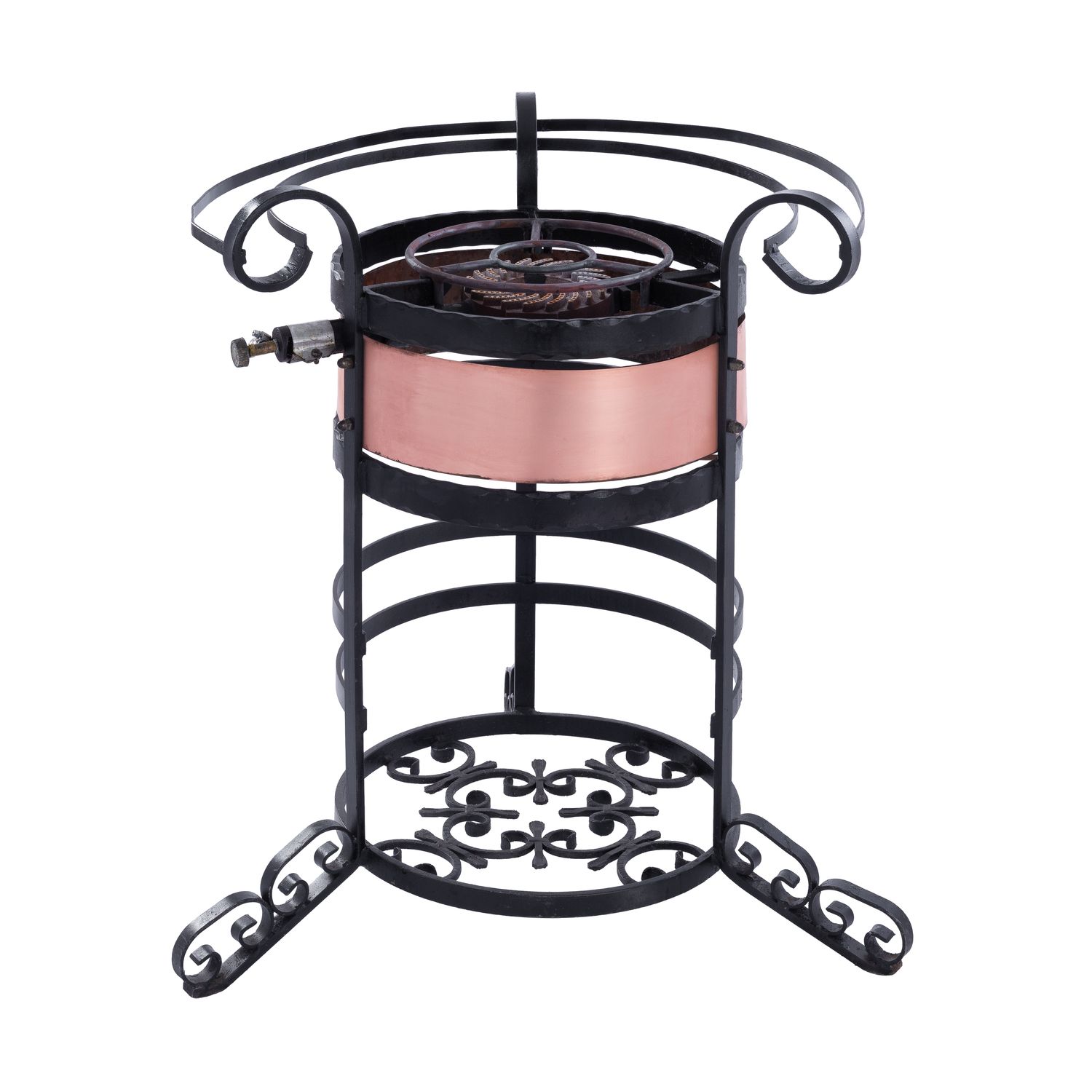 Friggitrice in rame (es cl usa bombola)