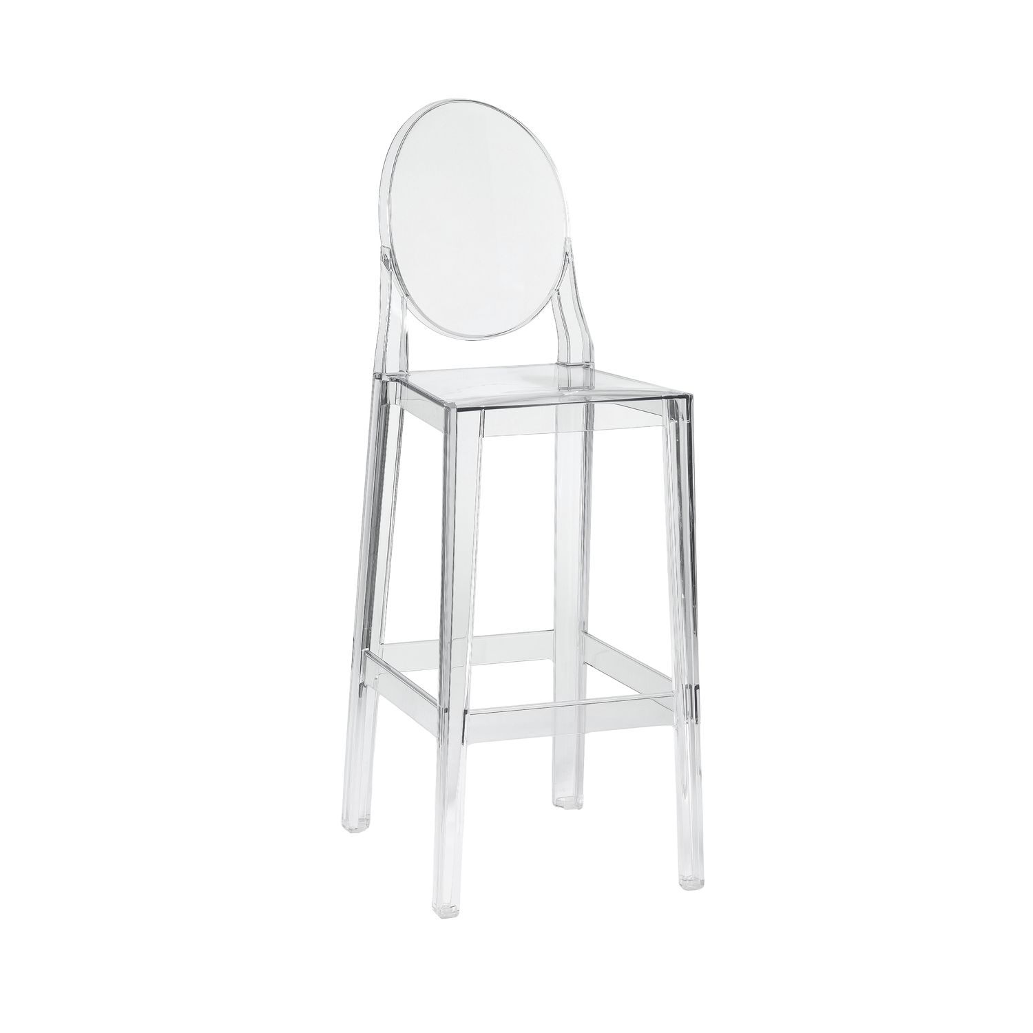 Kartell One More Transparent Stool