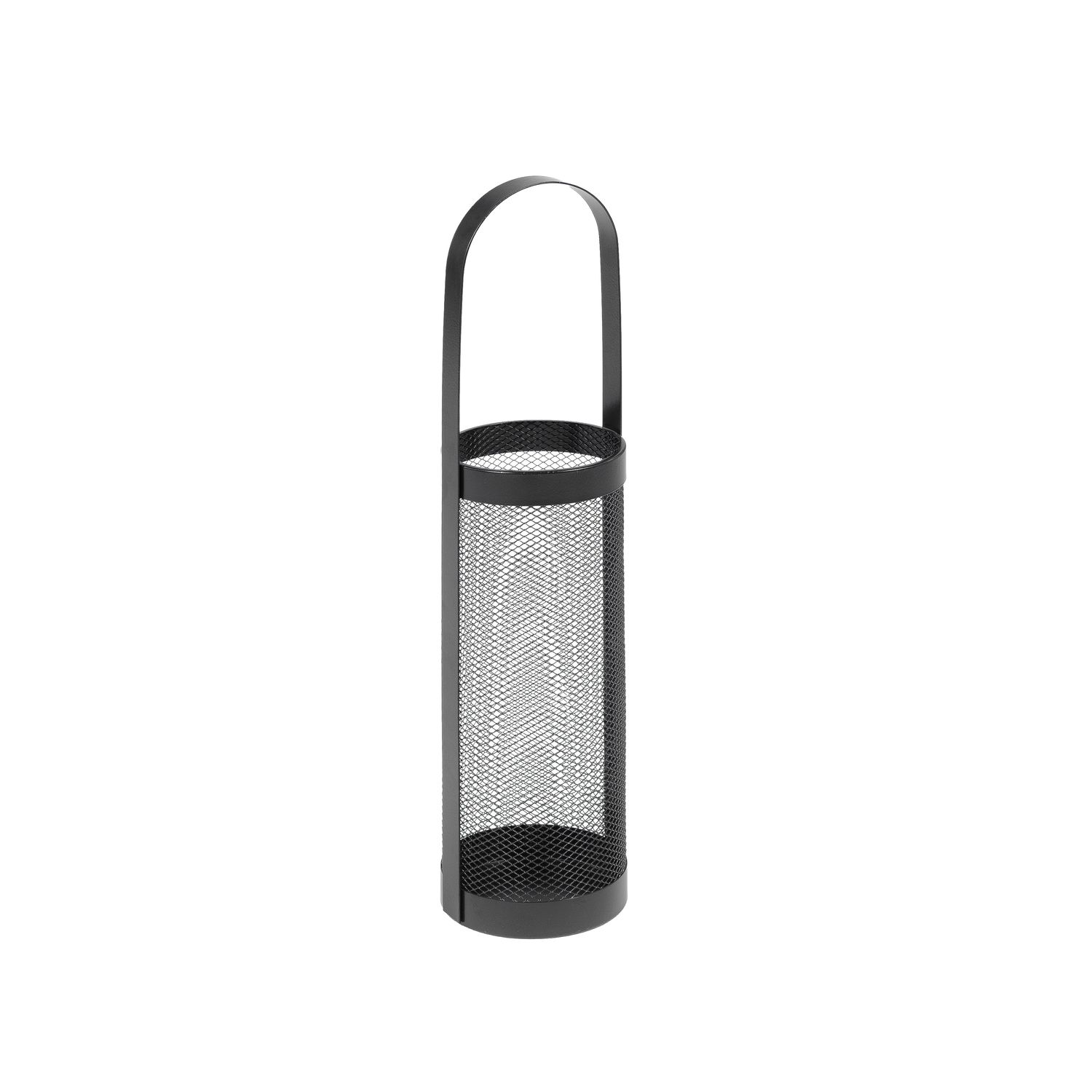 Black Metal Mesh Umbrella Stand