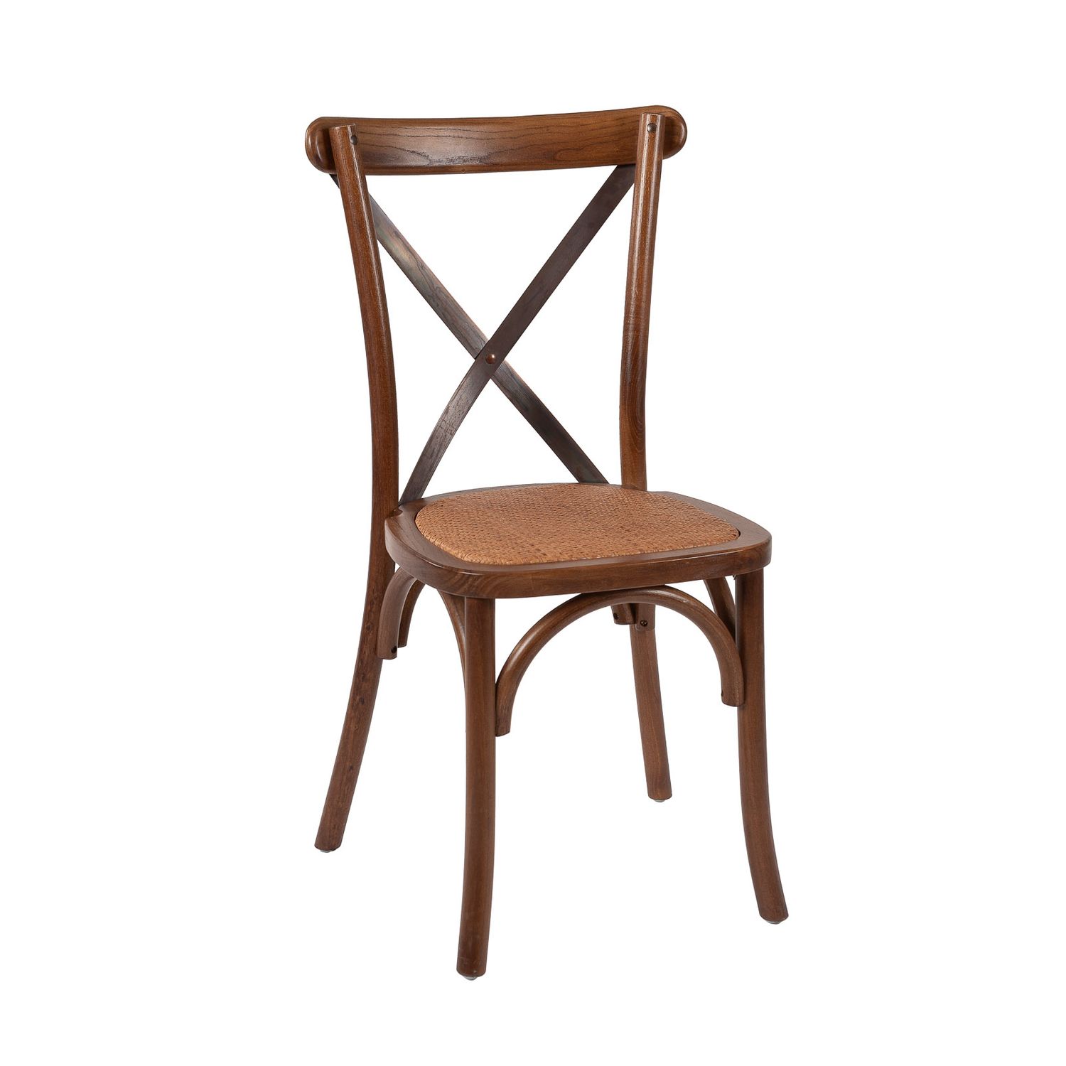 Sedia Mod. Cross Legno Noce Sedia Mod. Cross Legno Noce