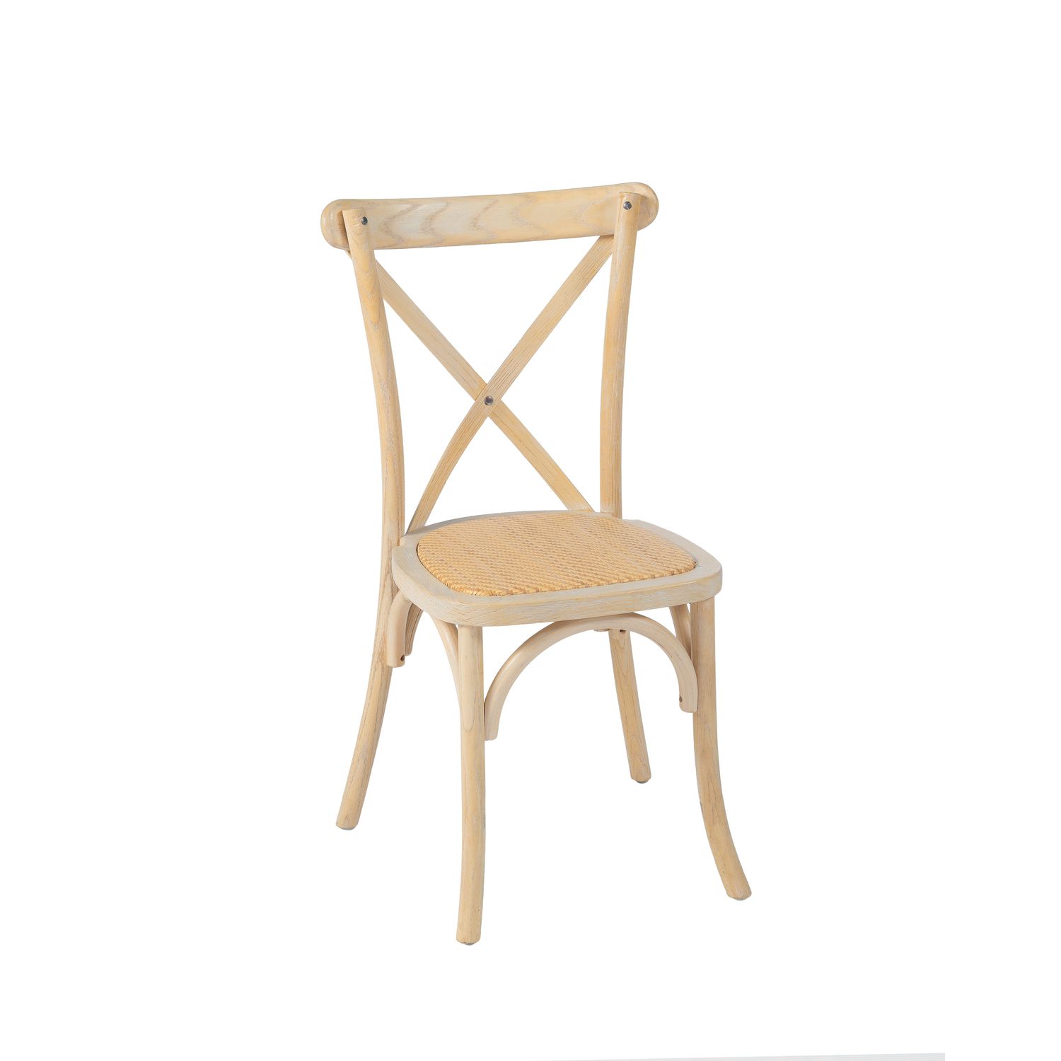 Cross Chair Light Walnut Wood